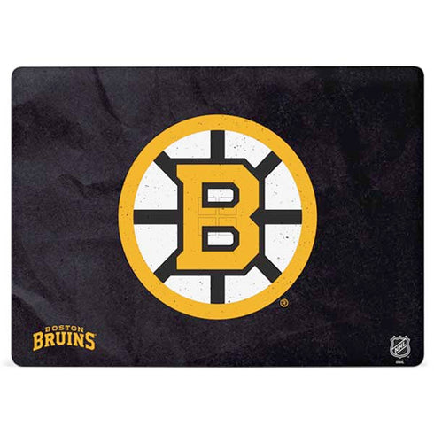 NHL Boston Bruins Distressed Surface Laptop 2 Skin